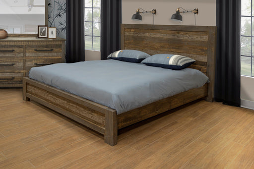 Loft Brown Queen Platform Bed in Brown image