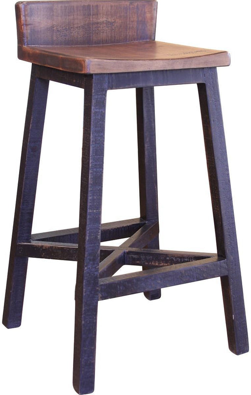 Pueblo 30" Stool in Black (Set of 2) image