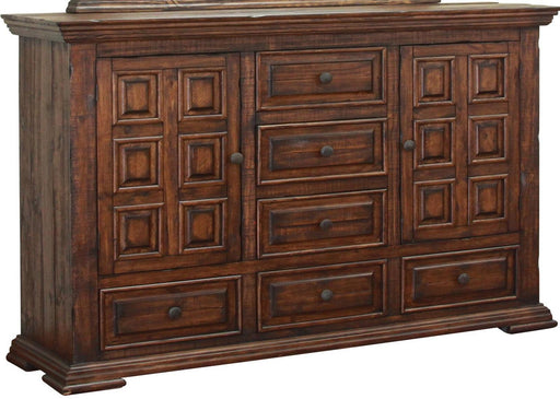 Terra 6 Drawer Dresser in Chocolate image