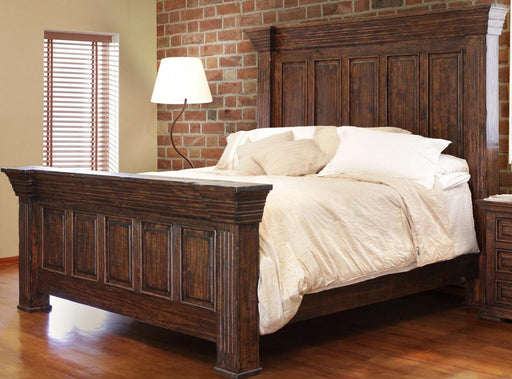 Terra California King Panel Bed in Chocolate image