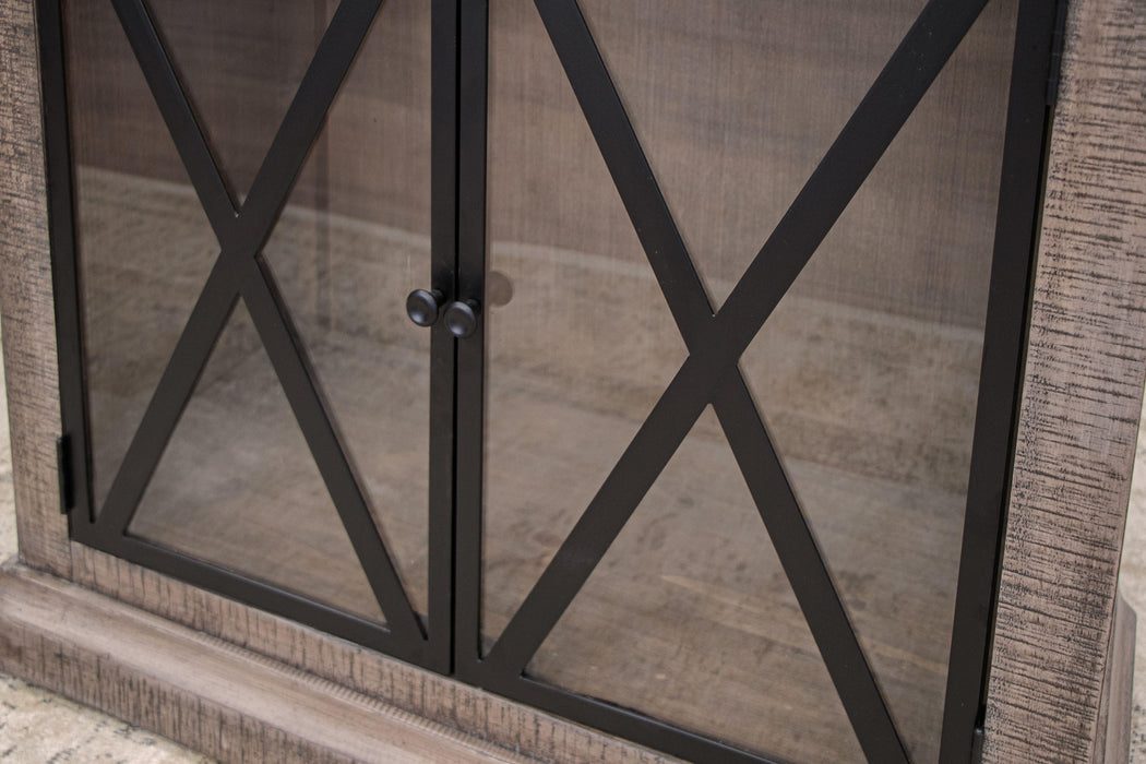 Xoan 4 iron Doors, Cabinet