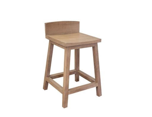 Natural Parota 24" Wooden Barstool image