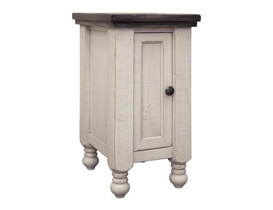 Stone 1 Door Chairside Table image