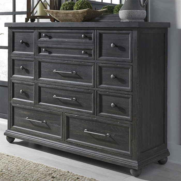 Liberty Furniture Harvest Home Drawer Dresser in Chalkboard image