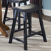 Creations 24 Inch Sawhorse Counter Stool - Black (RTA) image